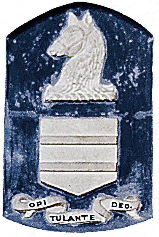 Brereton shield on 1907 chancel memorial