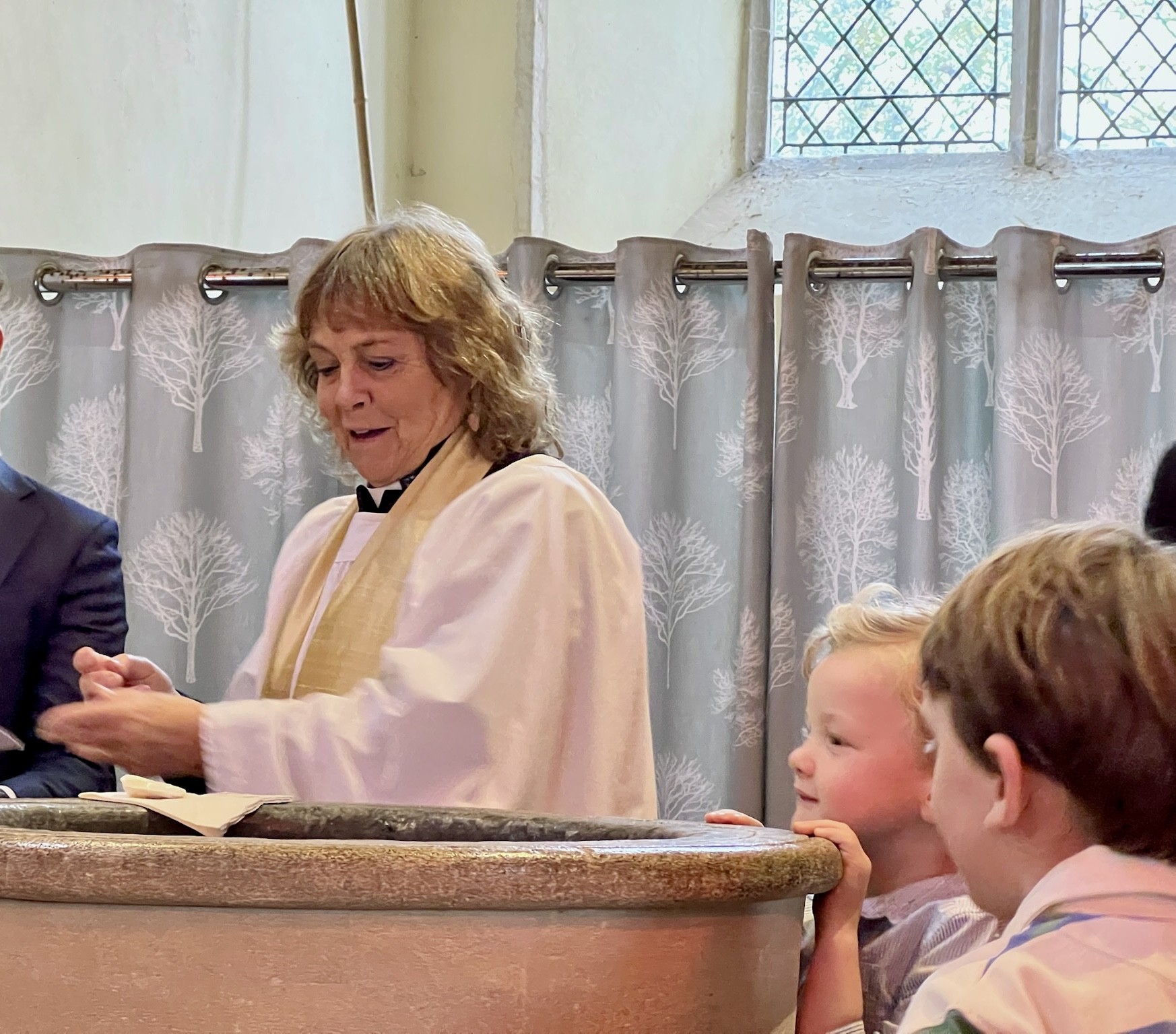 Inside St Andrew’s Church